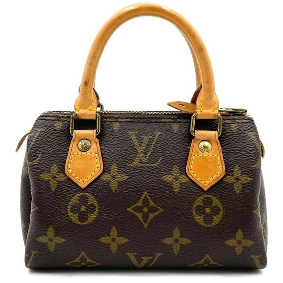 Louis Vuitton Handbag Monogram Speedy Mini Bag Small Bag - Picture 1 of 7
